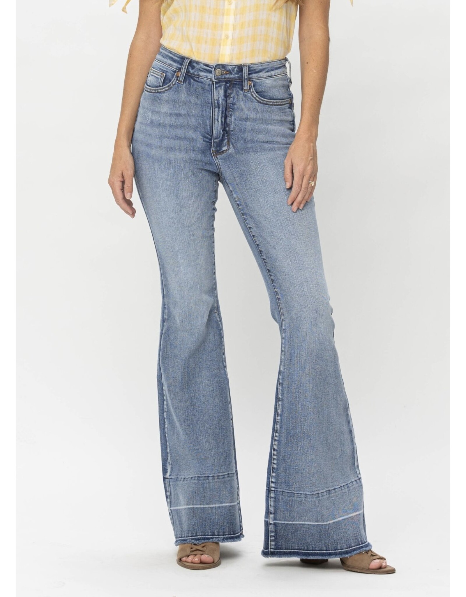 Judy Blue Judy Blue HR tummy control release hem flare