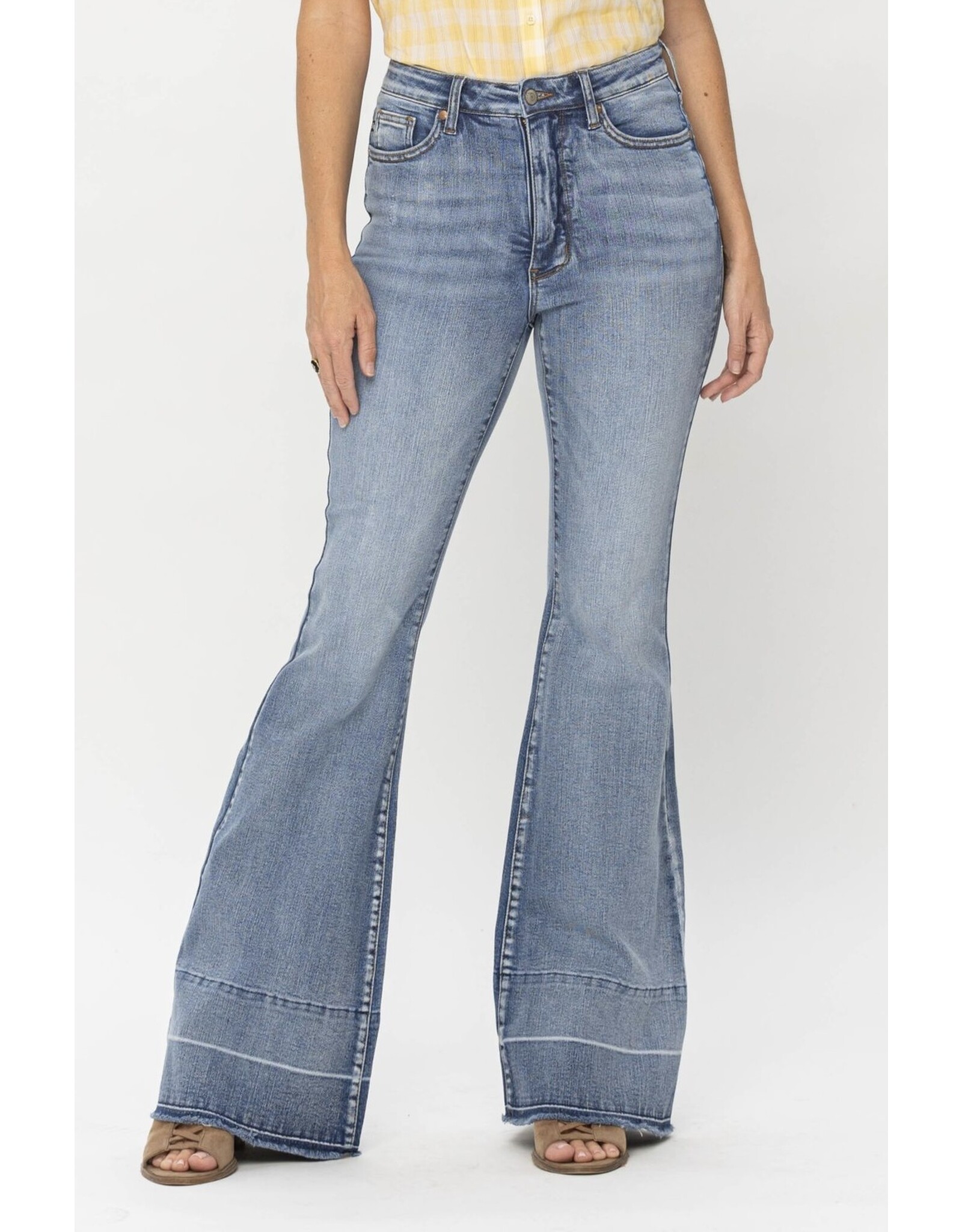 Judy Blue Judy Blue HR tummy control release hem flare