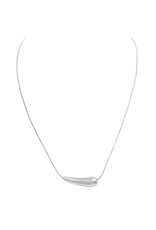 Long oval necklace
