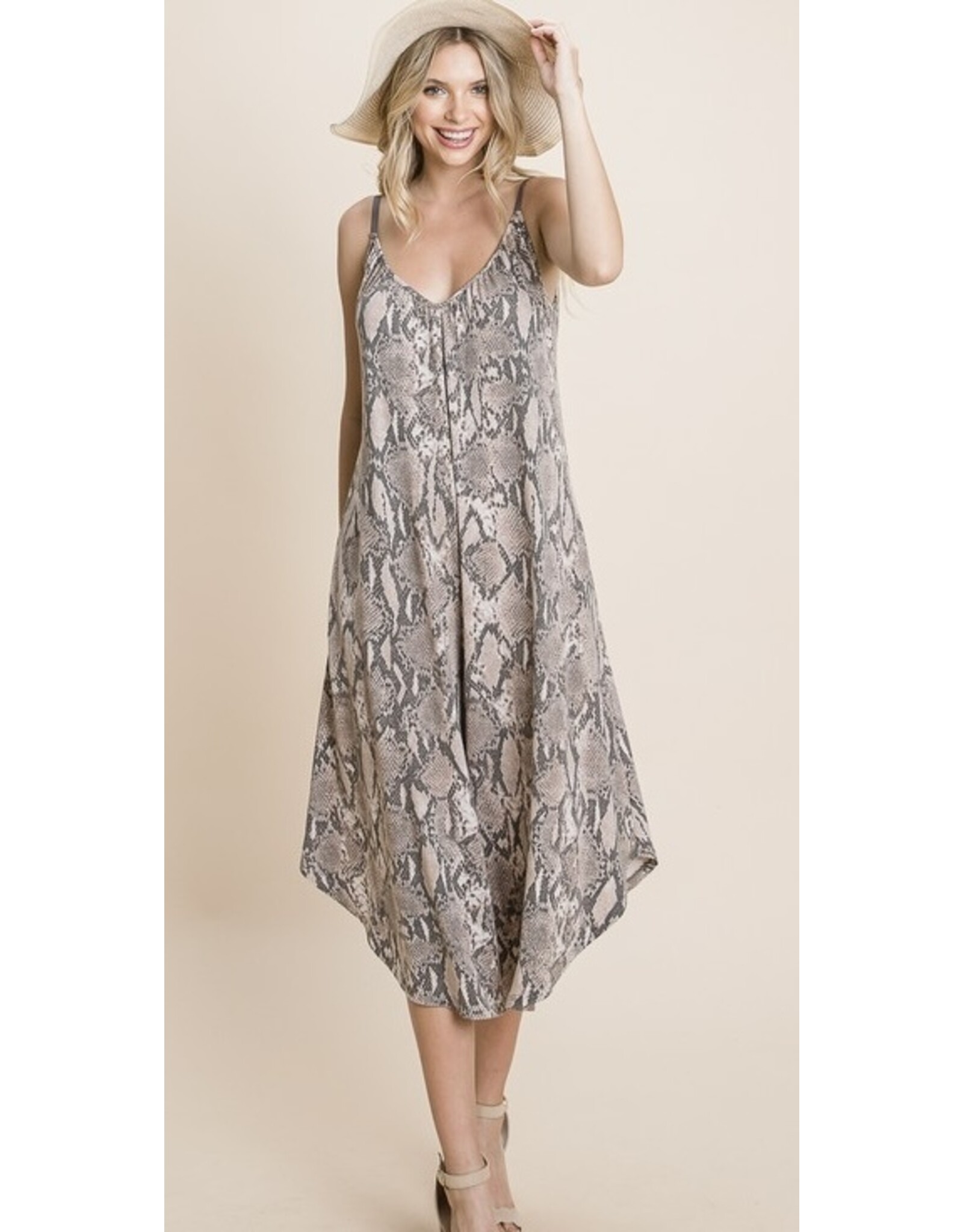 Brown Snakeskin Jumper