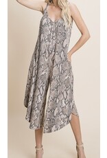 Brown Snakeskin Jumper