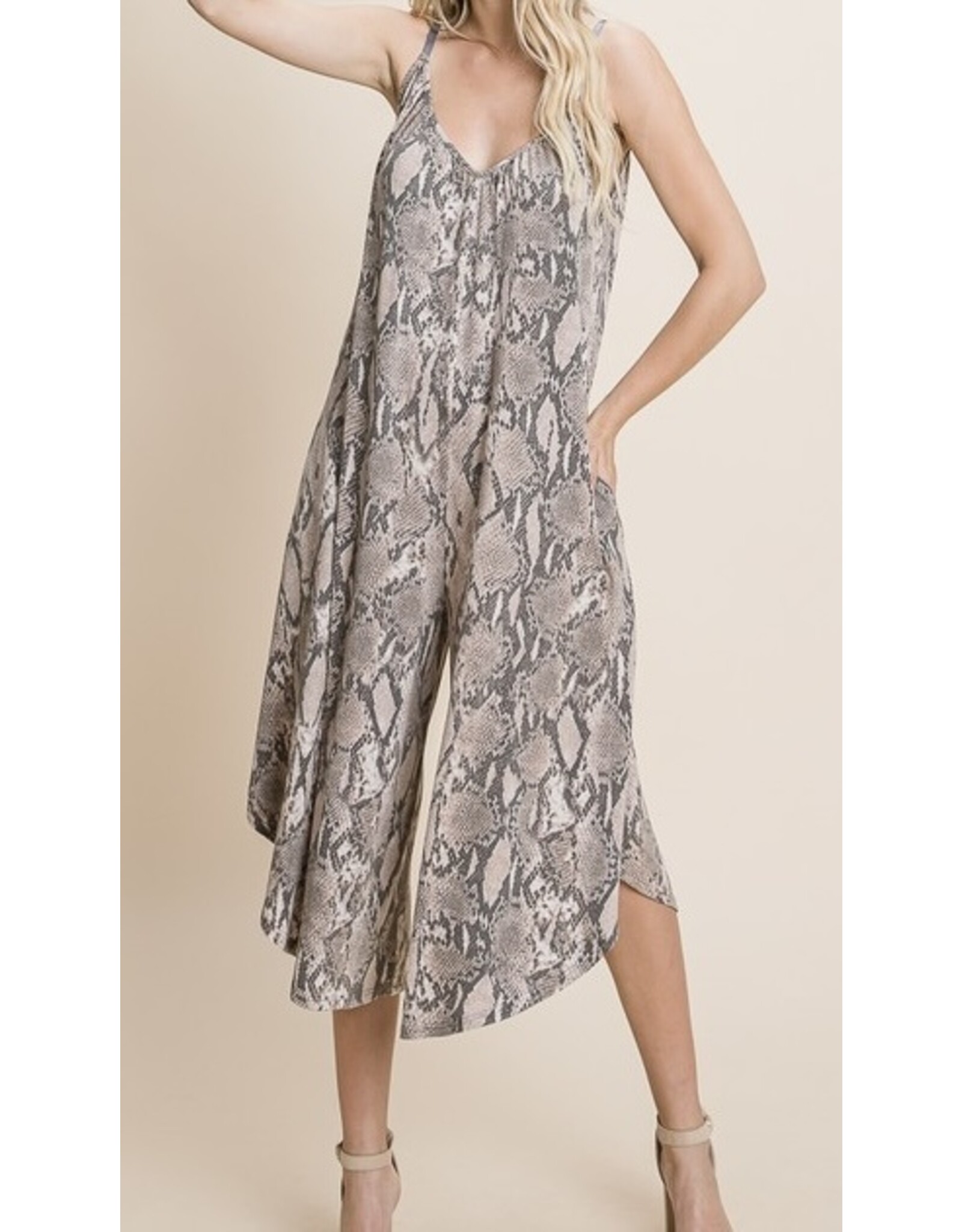 Brown Snakeskin Jumper