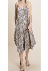 Brown Snakeskin Jumper