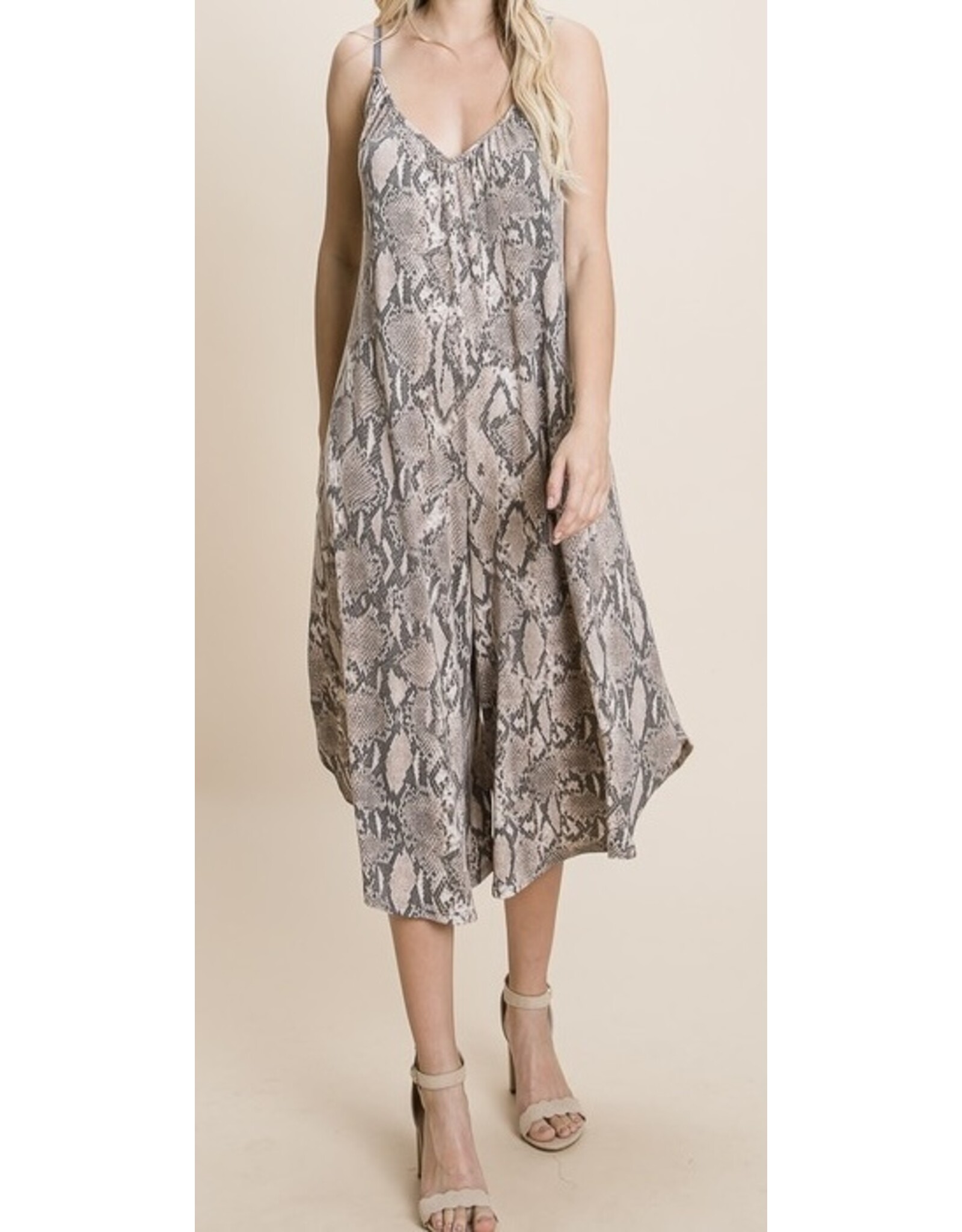 Brown Snakeskin Jumper