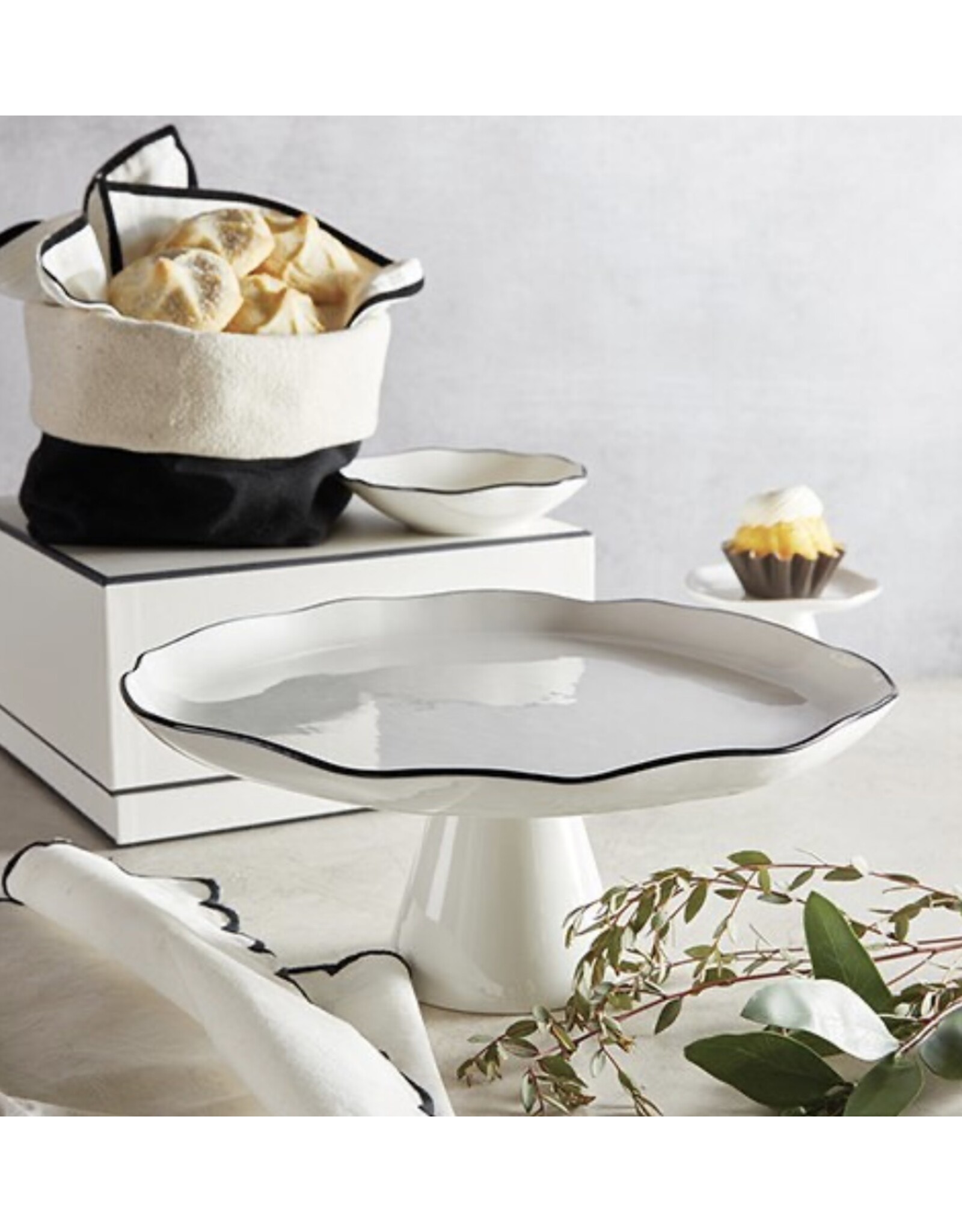 Santa Barbara Designs Large pedestal tray