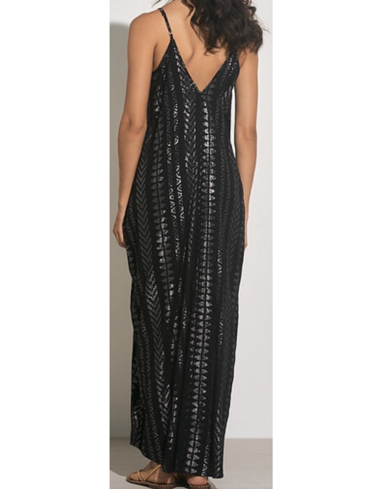 Elan ELAN Spaghetti Strap Maxi