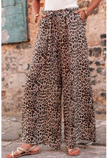 LATA Desert Palm Boho Leopard Wide Leg Pants LATA Desert Palm Boho Leopard Wide Leg Pants