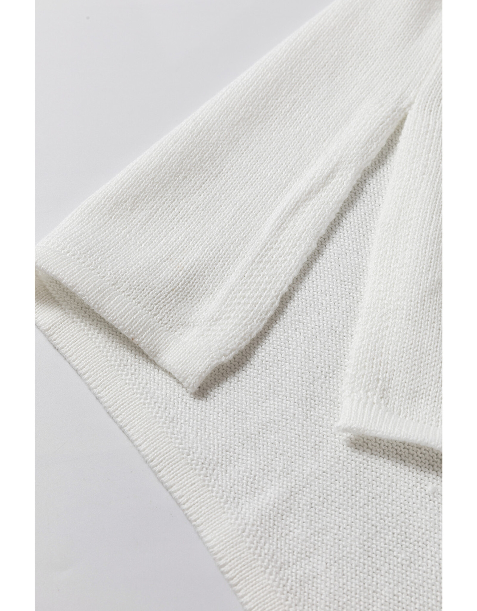 LATA White COFFEE BEACH REPEAT Sweater