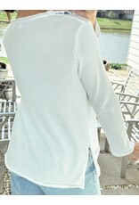 LATA White COFFEE BEACH REPEAT Sweater