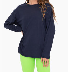 mono b Long Slv Boyfriend Tee