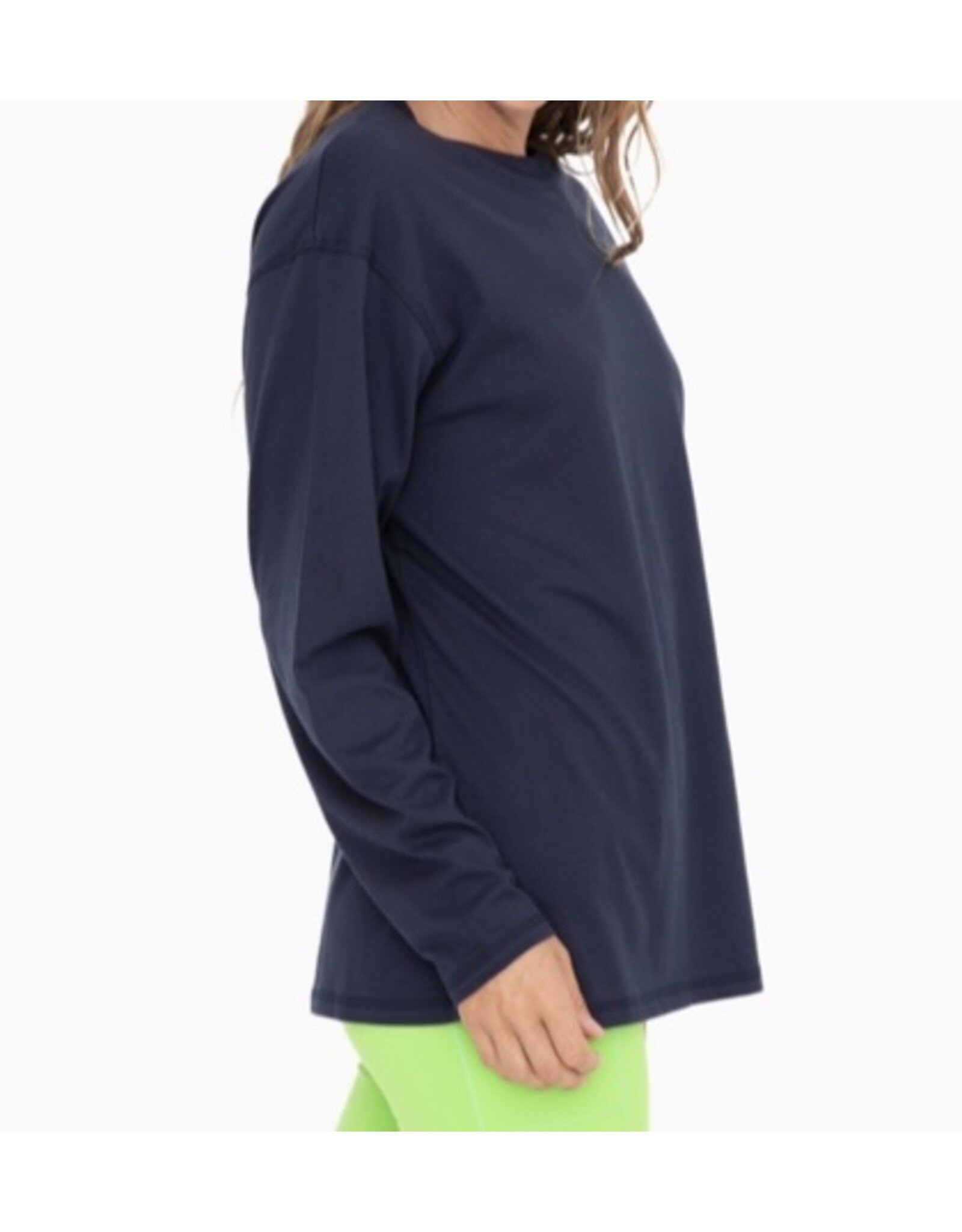 mono b Long Slv Boyfriend Tee