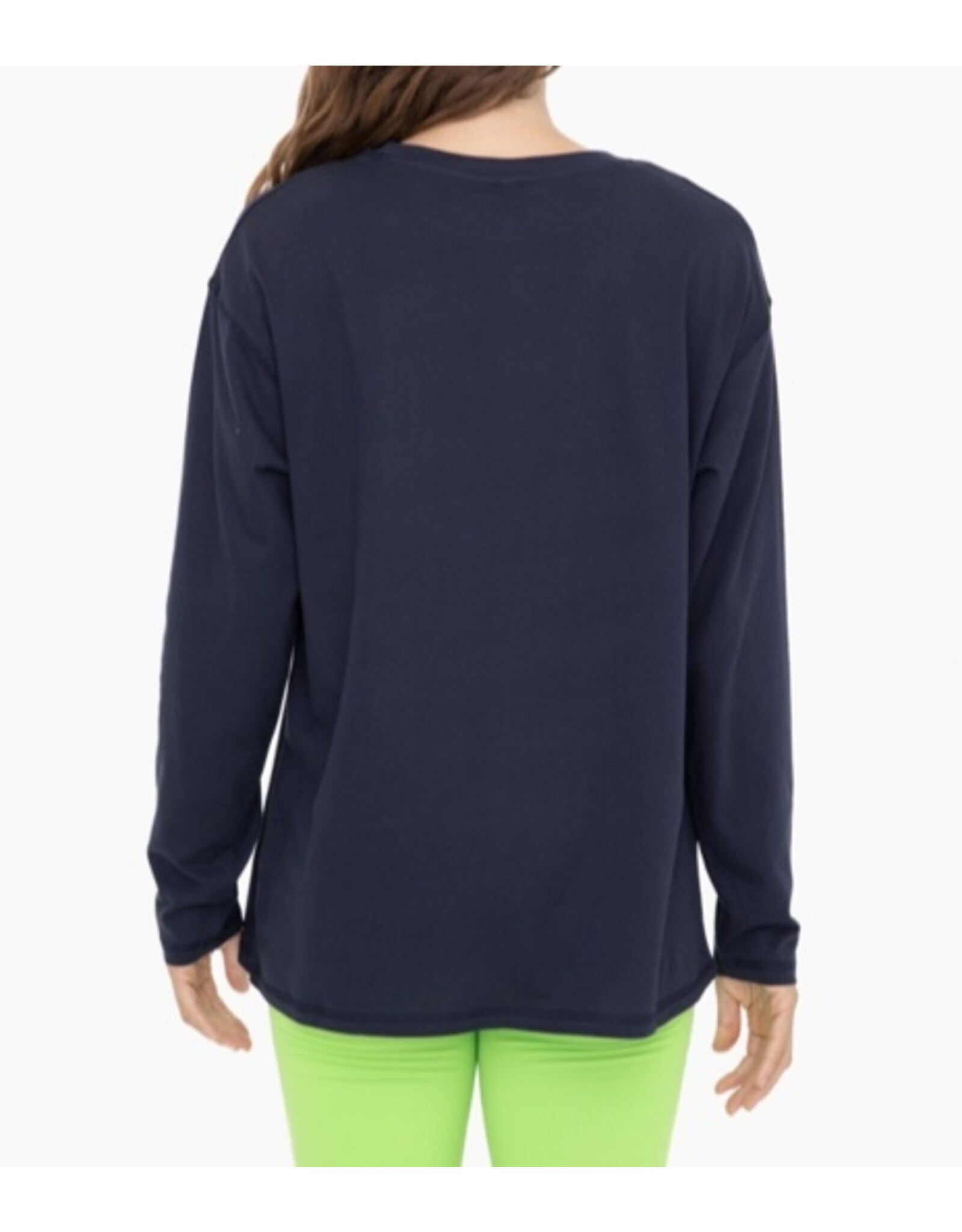 mono b Long Slv Boyfriend Tee