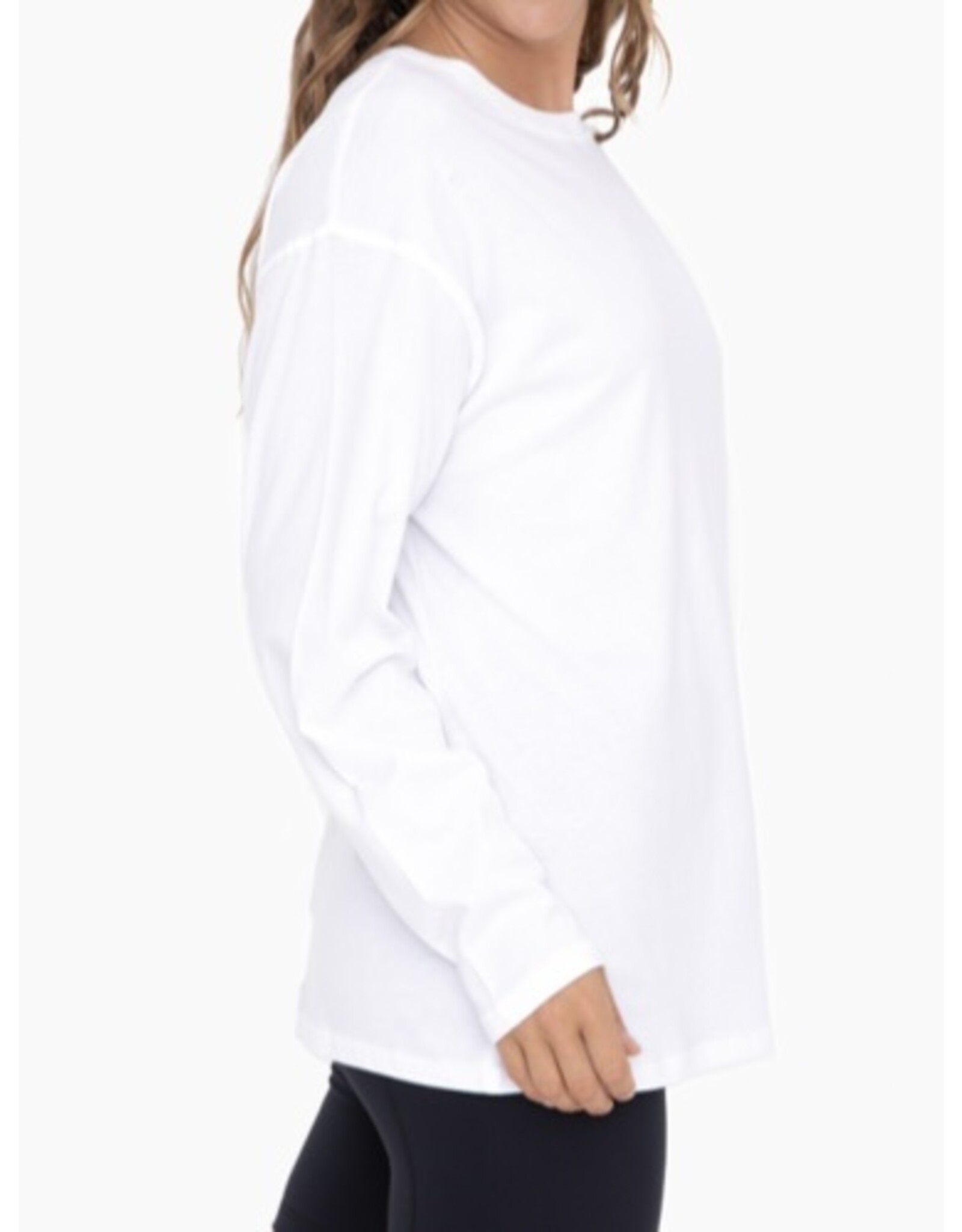 mono b Long Slv Boyfriend Tee