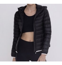 mono b black puffer jacket