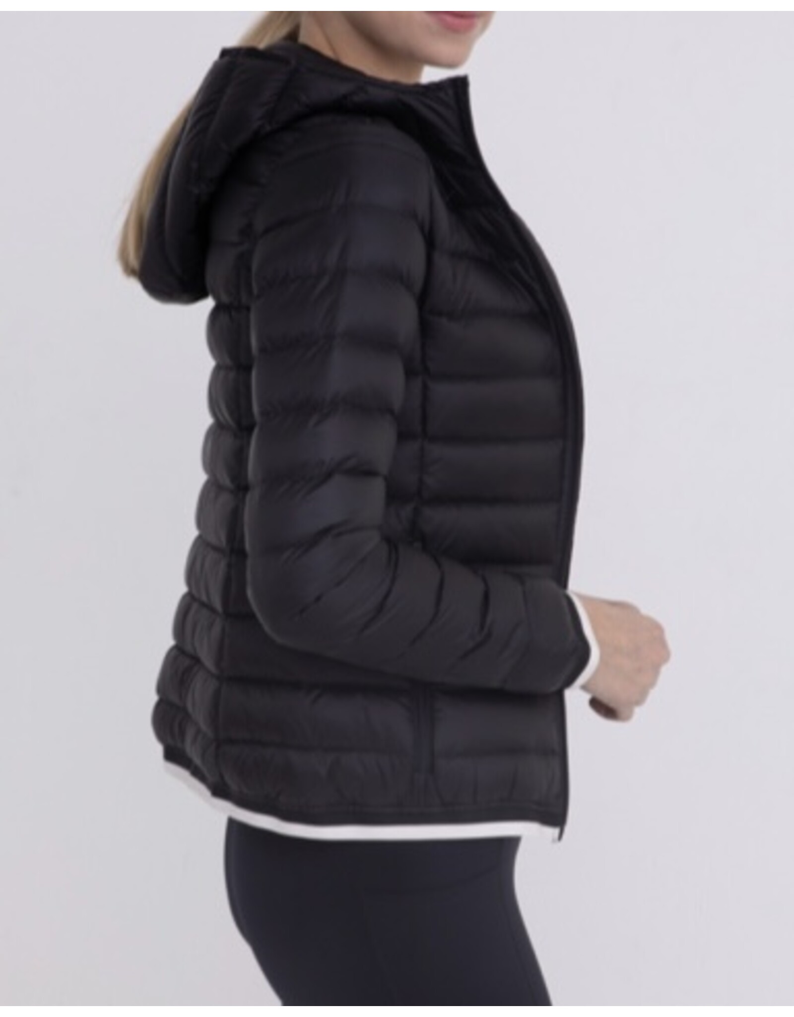 mono b black puffer jacket