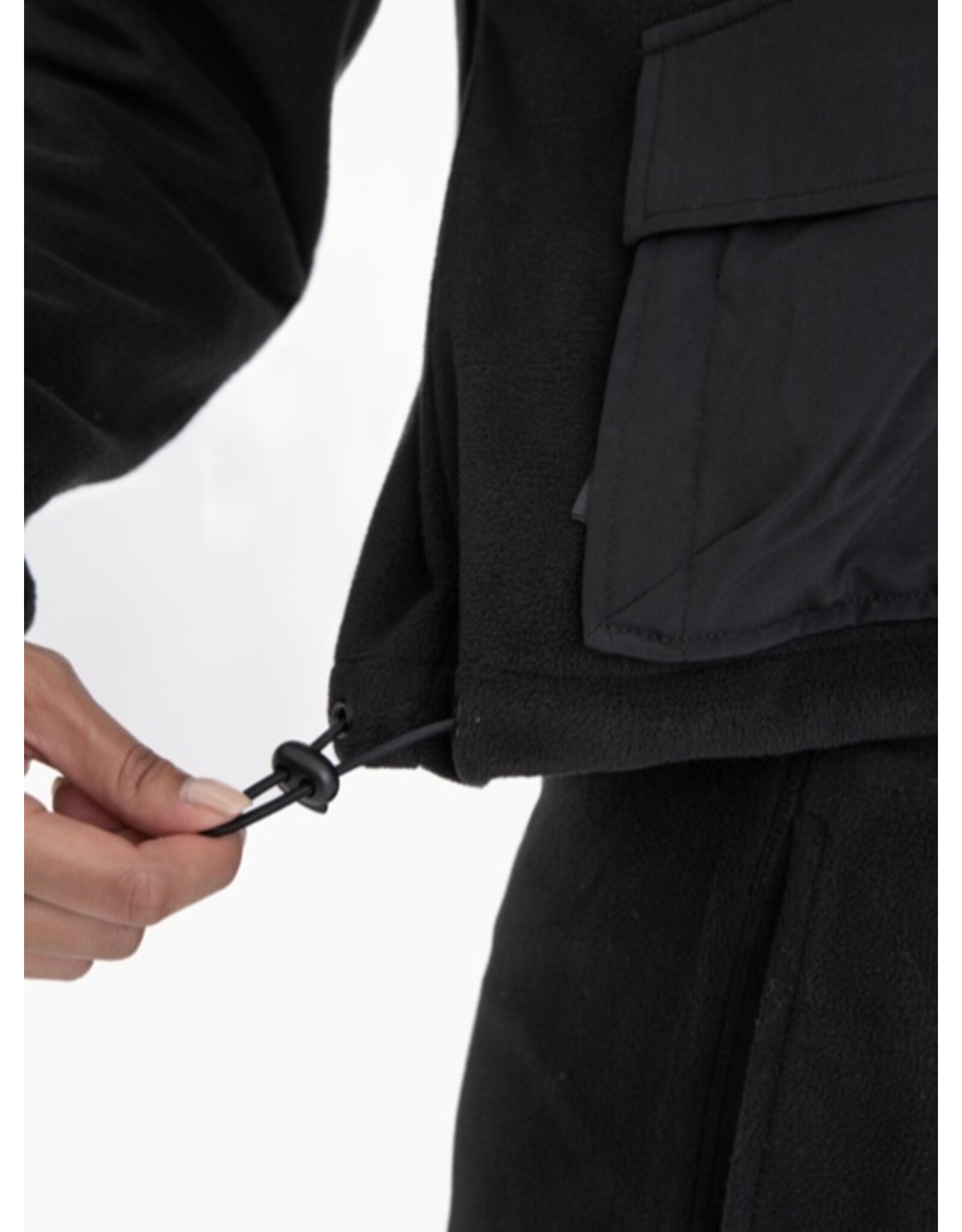 mono b Fuzzy Fleece Hoodie