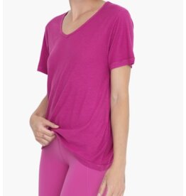 mono b v-neck core tee
