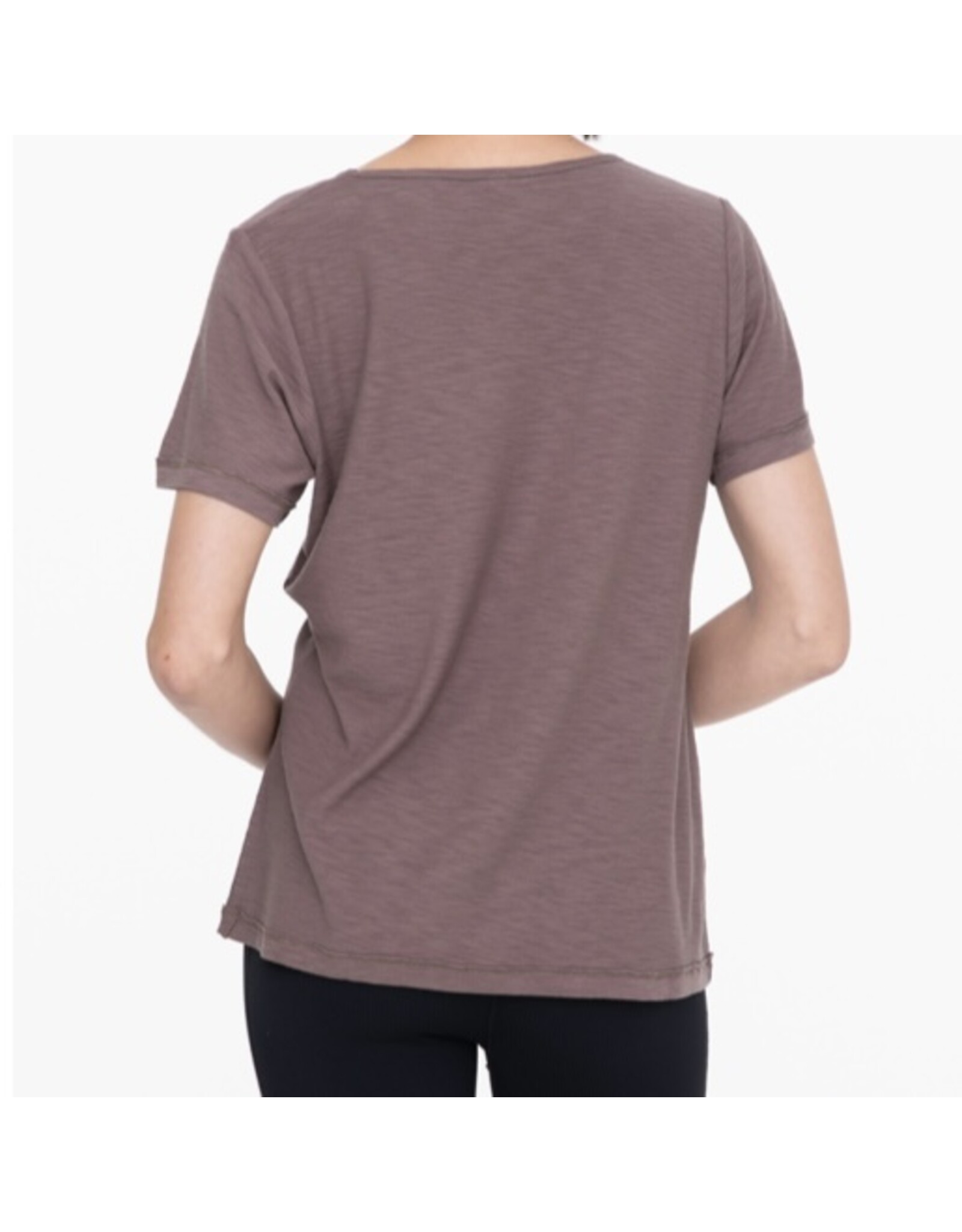 mono b v-neck core tee