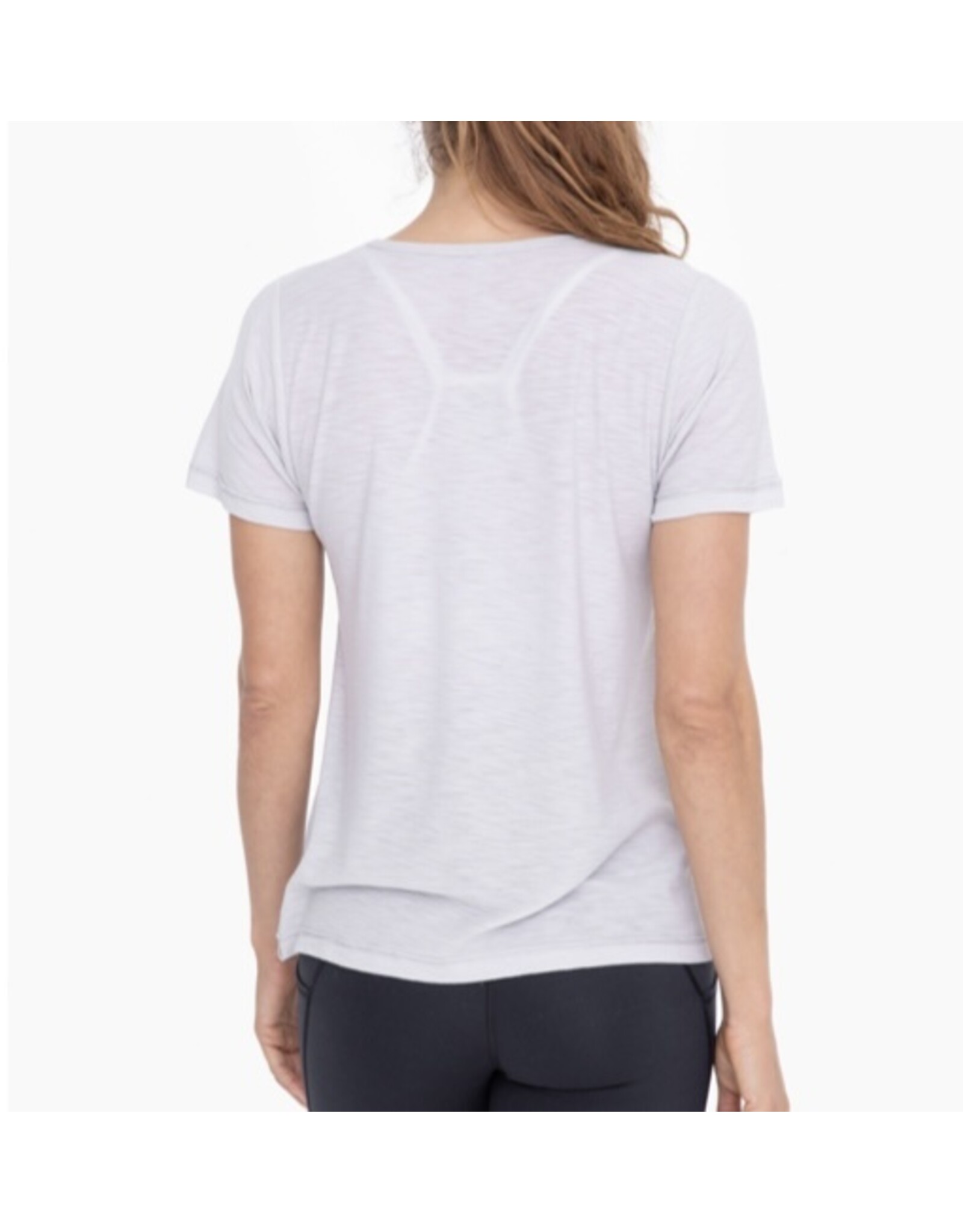 mono b v-neck core tee