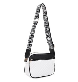 LATA Quilted Crossbody w/ Trendy Strap