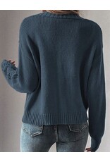LATA Knit Sweater Cardigan