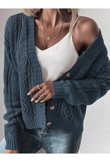 LATA Knit Sweater Cardigan