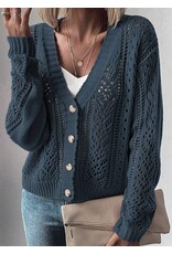 LATA Knit Sweater Cardigan