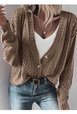 LATA Knit Sweater Cardigan