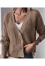 LATA Knit Sweater Cardigan