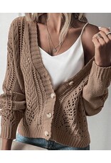 LATA Knit Sweater Cardigan