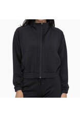 mono b Curvy Mock Neck Jacket