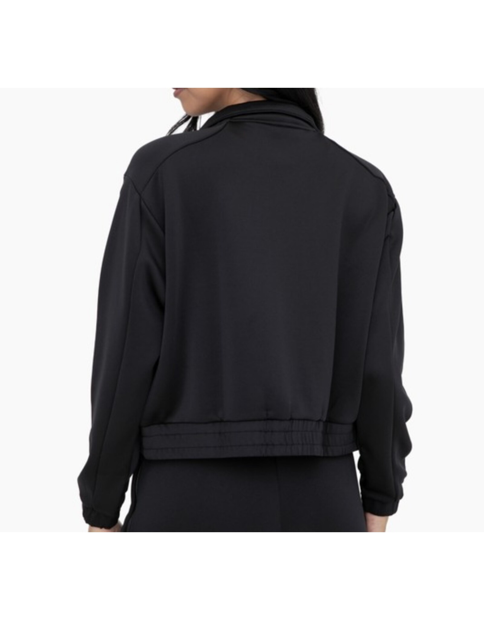 mono b Curvy Mock Neck Jacket