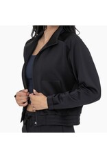 mono b Curvy Mock Neck Jacket