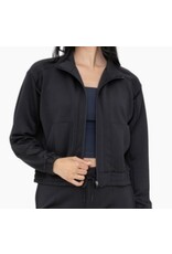 mono b Curvy Mock Neck Jacket