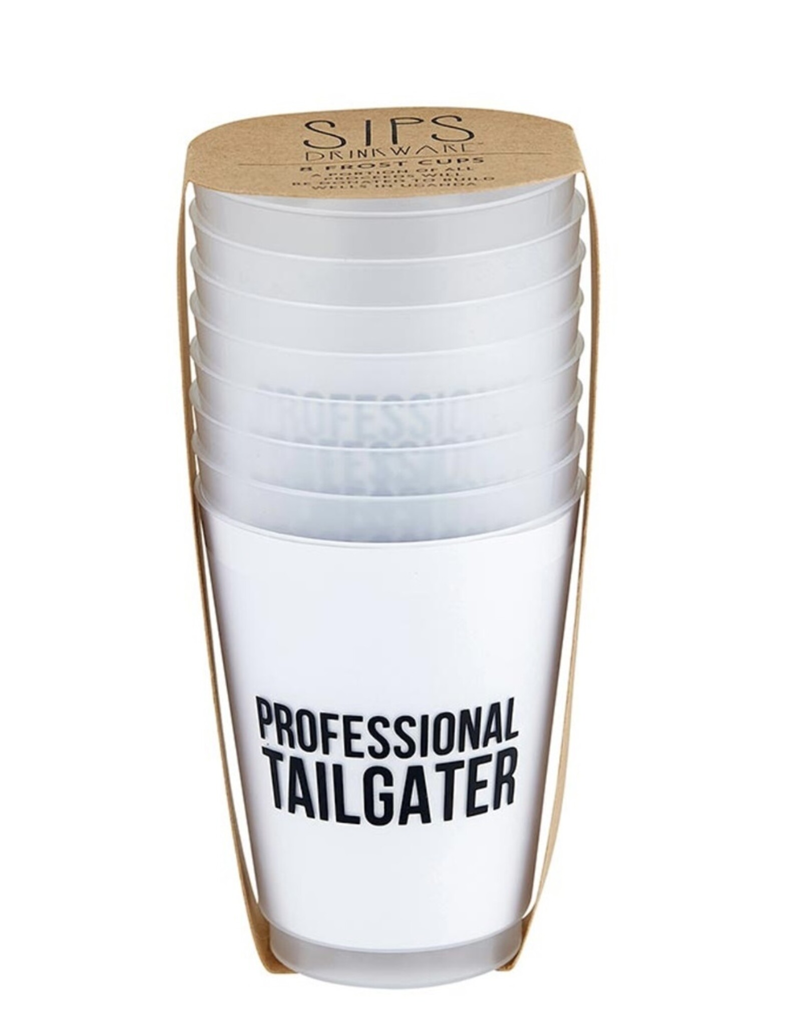 Santa Barbara Designs Tailgater 8pk frosted cups