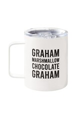 Santa Barbara Designs S'mores Stainless Steel Mug - Graham Marshmallow