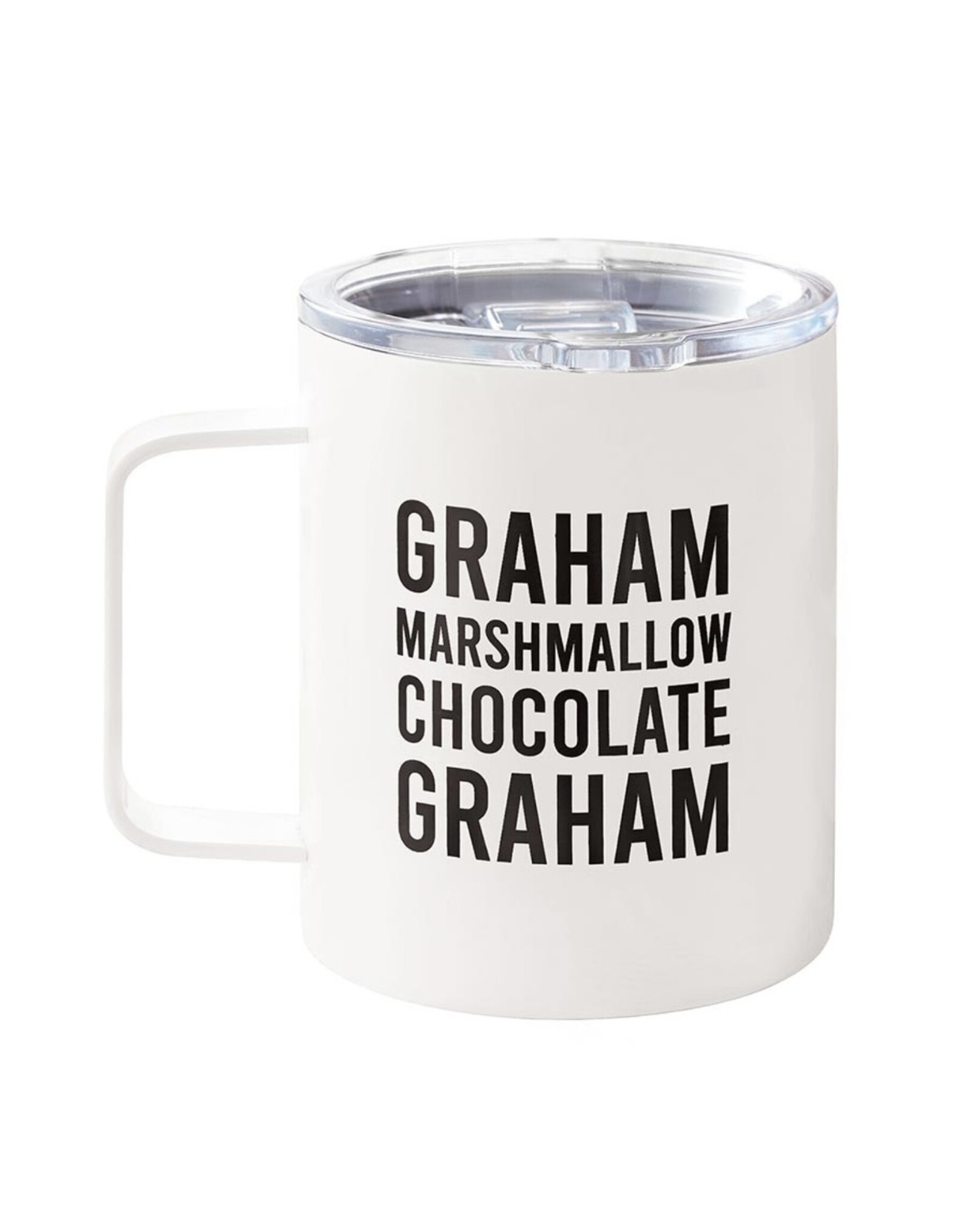 Santa Barbara Designs S'mores Stainless Steel Mug - Graham Marshmallow