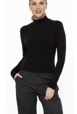 mono b Micro Long Slv Turtleneck