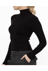 mono b Micro Long Slv Turtleneck