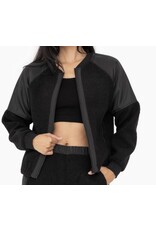 mono b Plush Sherpa Bliss Bomber