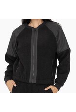 mono b Plush Sherpa Bliss Bomber