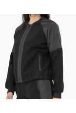 mono b Plush Sherpa Bliss Bomber