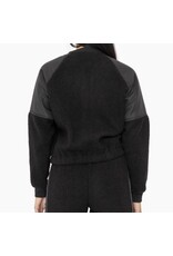 mono b Plush Sherpa Bliss Bomber