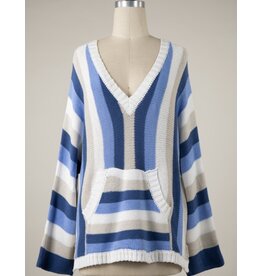 miracle Multicolor stripe hoodie