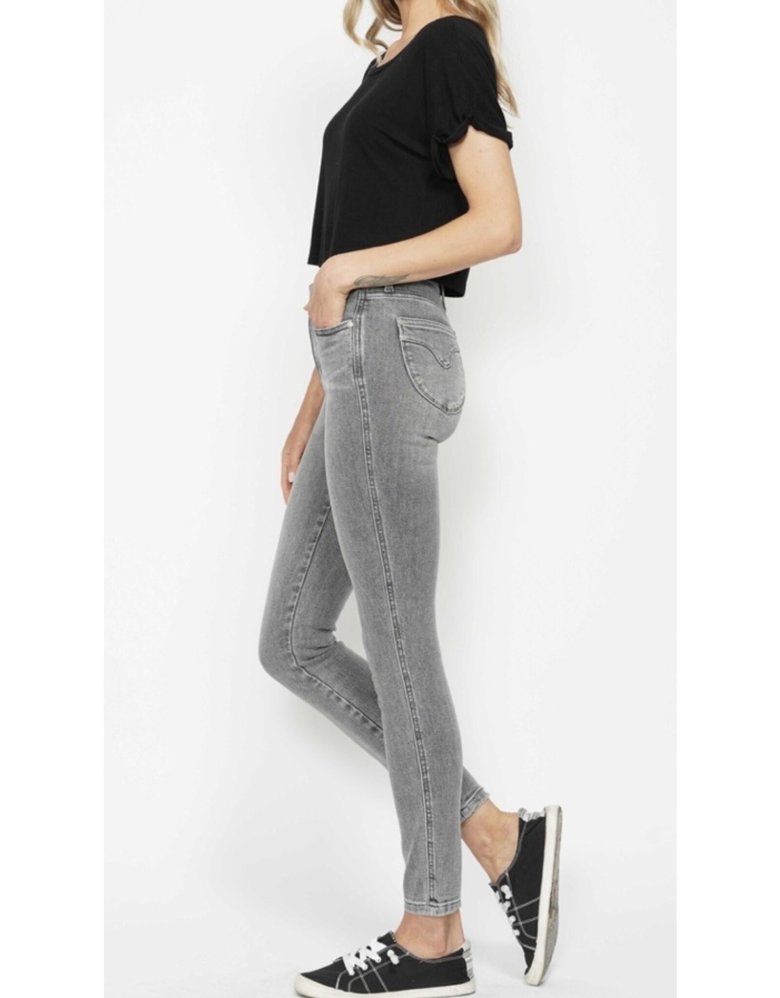 Judy Blue MR Skinny Tummy Control Shield Pockets