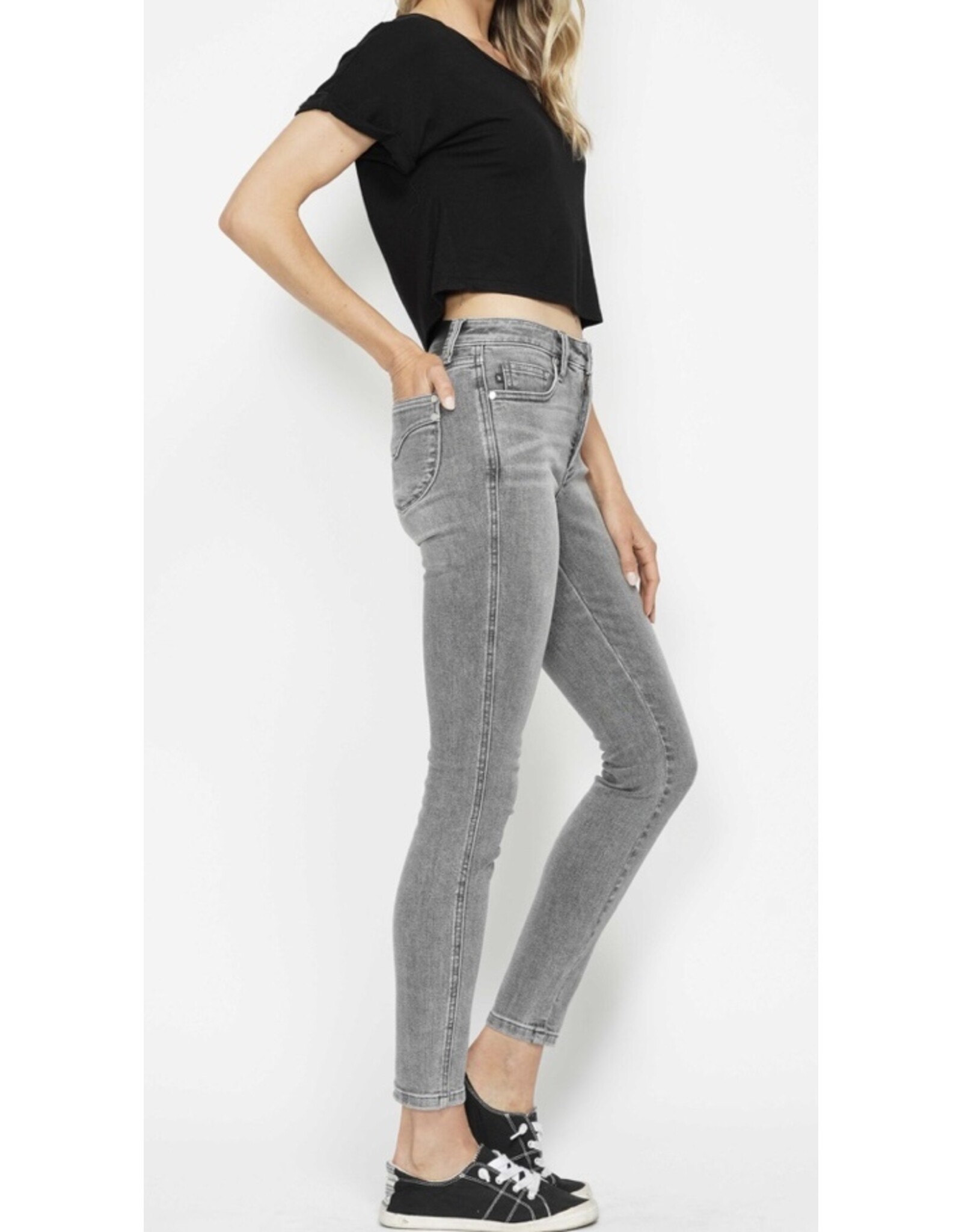 Judy Blue MR Skinny Tummy Control Shield Pockets