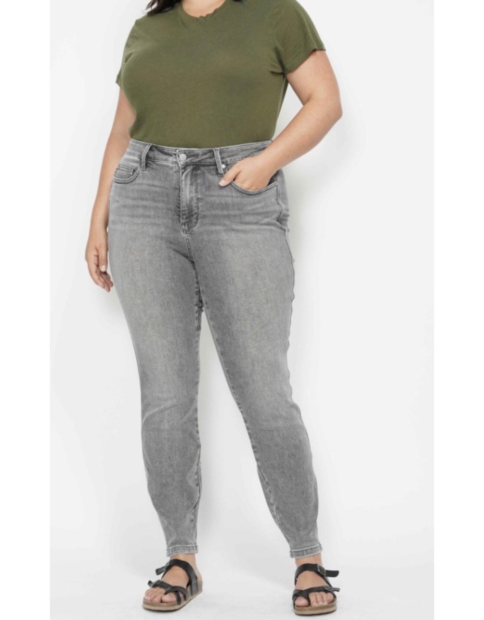 Judy Blue MR Skinny Tummy Control Shield Pockets