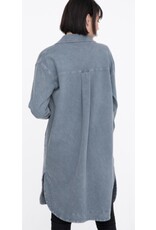 mono b Washed Long Shacket