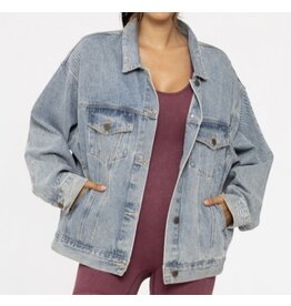 mono b Boxy cut denim jacket