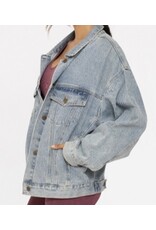 mono b Boxy cut denim jacket mono b Boxy cut denim jacket